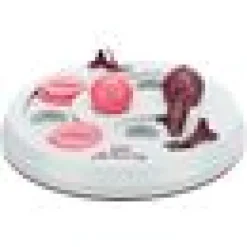 Aktivitelsleksak Flip Board berry/rosa/ljusgrå