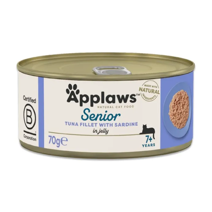 Applaws konserv Senior Tuna & Sardines Jelly 70g