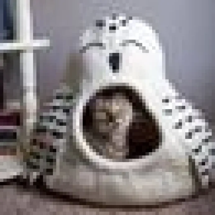 Artisan Felt Owl Cave Vit