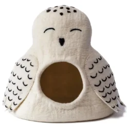 Artisan Felt Owl Cave Vit