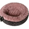 Bädd Supersoft Rund Rosa/Grå