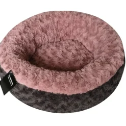 Bädd Supersoft Rund Rosa/Grå