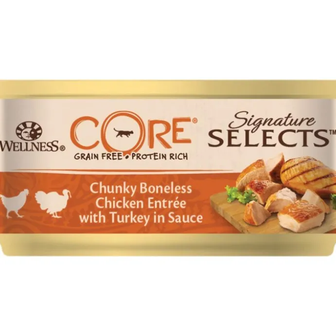 Cat Adult Signature Selects Chunky Chicken & Turkey in Sauce Wet 79 g