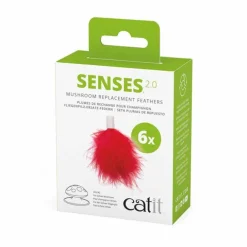 Catit Senses 2.0 Feather Mushroom 6st