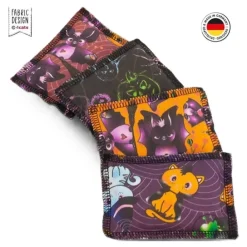 4cats Halloween Kudde med kattmynta & silvervine