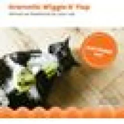 CATSTAGES WIGGLE WORM FLOPPING TOY GREEN