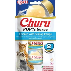 Churu Popn Serve Chicken With Scallop