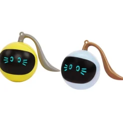 Colorful LED Self Rotating Pet Ball