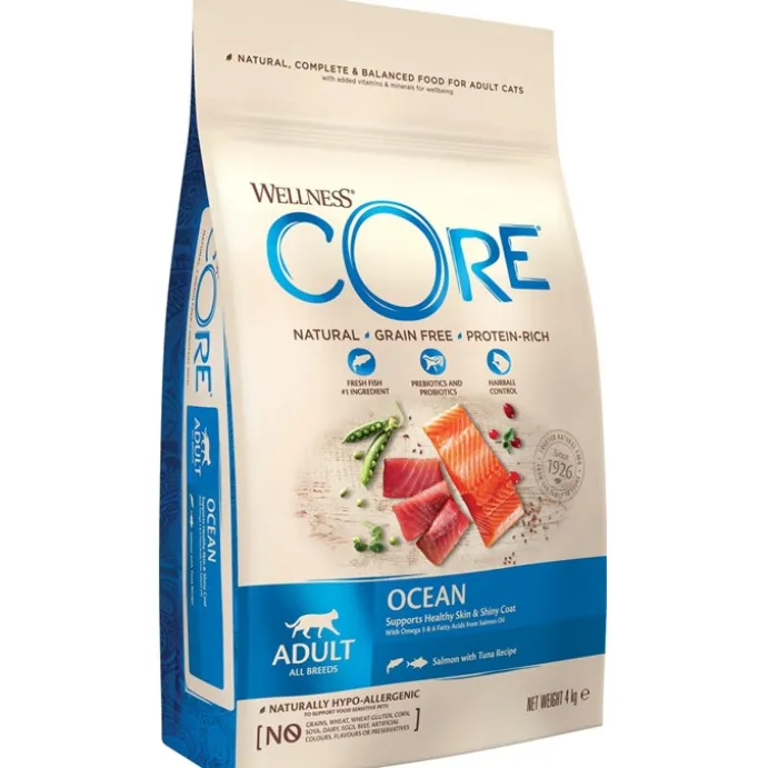 CORE Cat Adult Ocean 4kg blå
