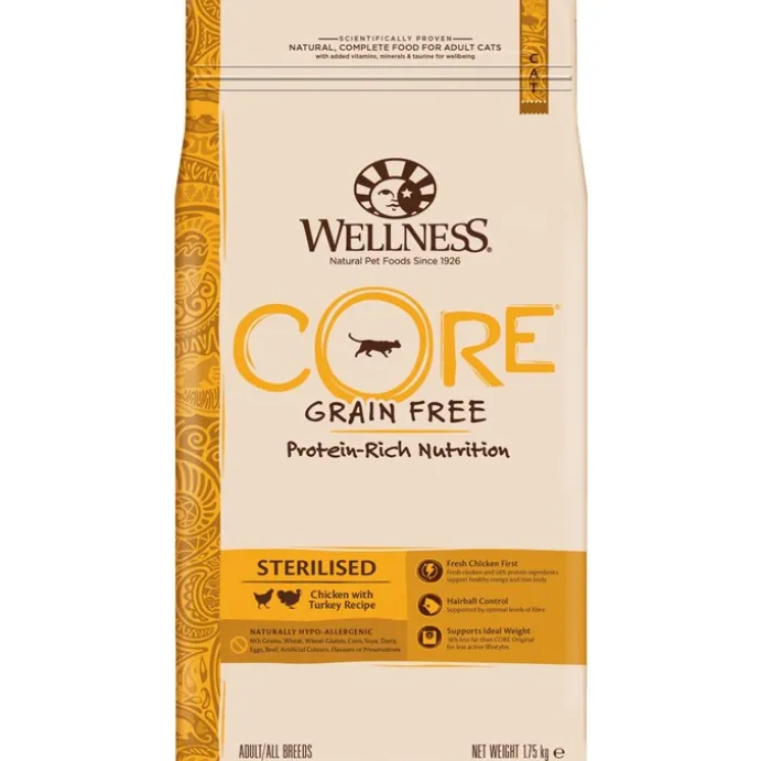 CORE Cat Adult Sterilised Grain Free Kyckling & kalkon 1,75kg