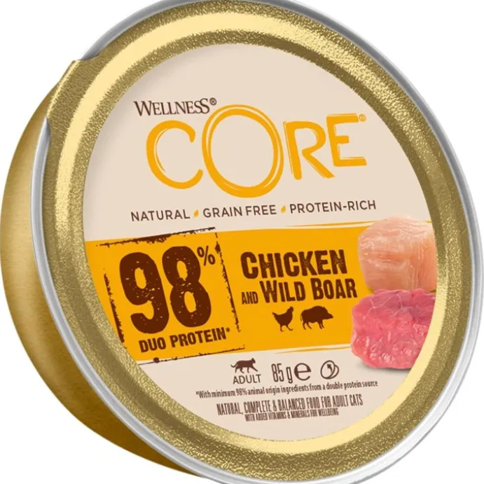 CORE Cat 98% med kyckling och vildsvin
