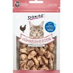 Dokas Frystorkade kycklinghjärtan 15gr