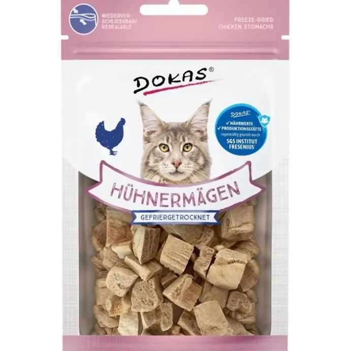 Dokas Frystorkade kycklingmagar 12 g