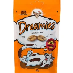 Dreamies kattgodis kyckling