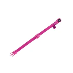 Enfärgat katthalsband nylon Rosa