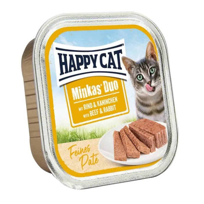 HC Minkas Duo Paté oxkött & kanin, 100 g