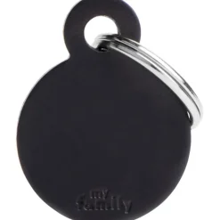 ID-Bricka MyFamily Basic Cirkel Svart