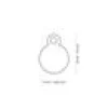 ID-Bricka MyFamily Basic Cirkel Silver
