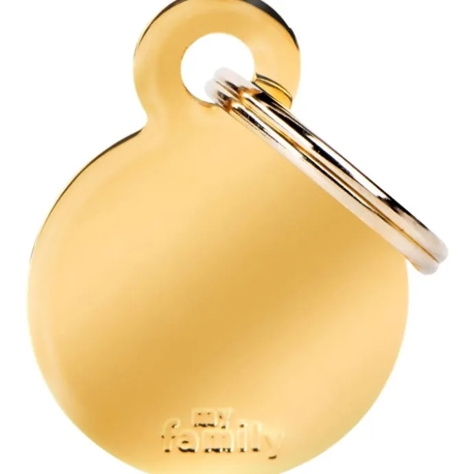 ID-Bricka MyFamily Basic Cirkel Guld