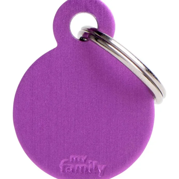 ID-Bricka MyFamily Basic Cirkel Lila