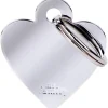 ID-Bricka MyFamily Basic Hjärt Silver