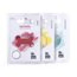 ID-Bricka MyFamily handgjorda cirkel Svart/silver