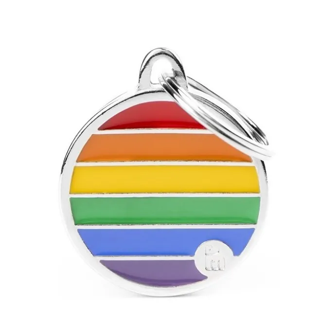 ID-Bricka MyFamily Rainbow Cirkel