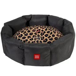 Kattbädd Leopard design