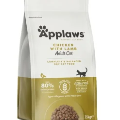 Kattfoder Applaws katt Adult Chicken& Lamb 2 KG