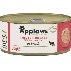 Kattfoder Applaws konserv Chicken & Duck 70g