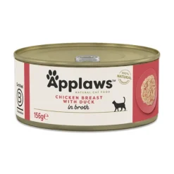 Kattfoder Applaws konserv Chicken & Duck 156g