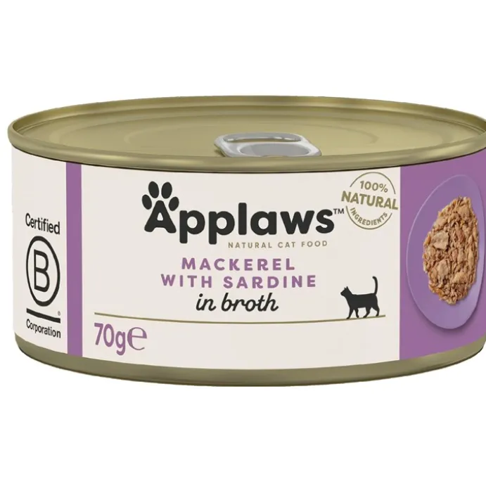 Kattfoder Applaws konserv MACKEREL + SARDINE