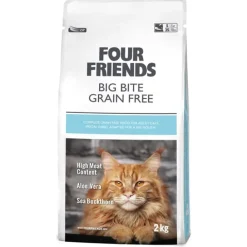 Kattfoder FourFriends Big Bite Grain Free 2kg