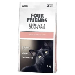 Kattfoder FourFriends Sterilized GF 6kg