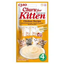 Kattgodis Churu för kattunge kyckling