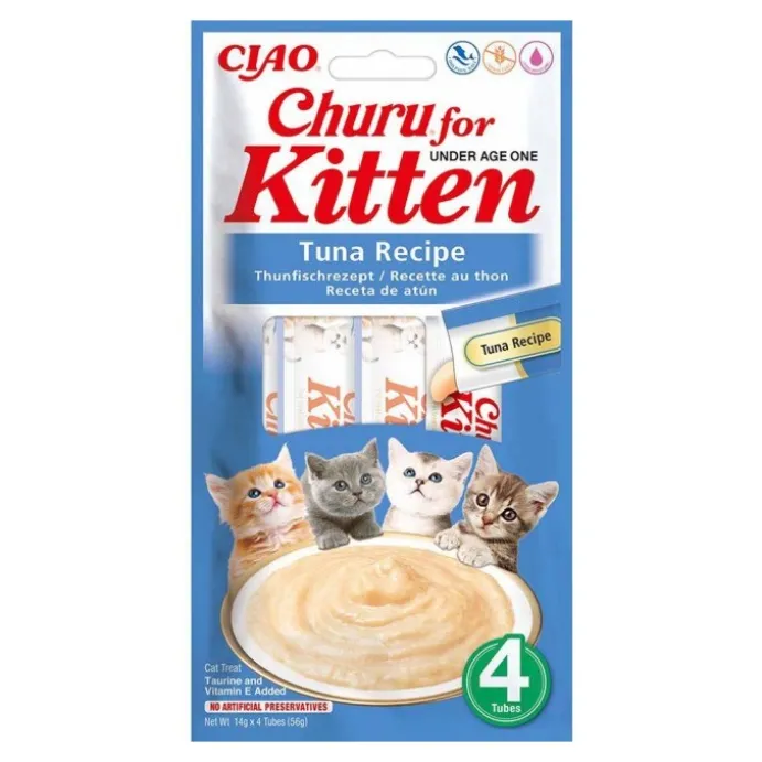 Kattgodis Churu för kattunge Tonfisk
