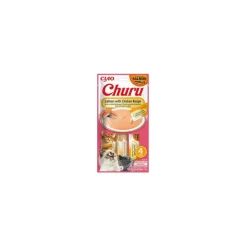 Kattgodis Churu Salmon/chicken 4st
