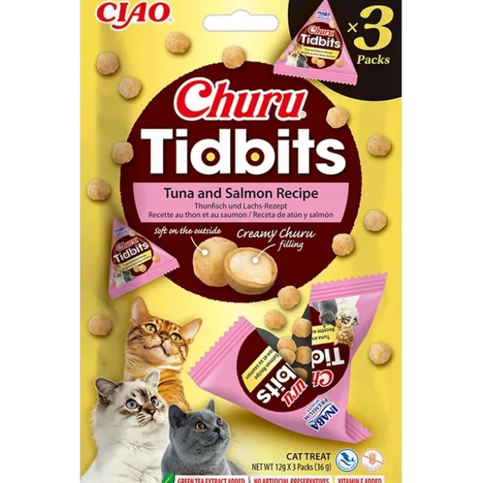 Kattgodis Churu Tidbits Tuna And Salmon
