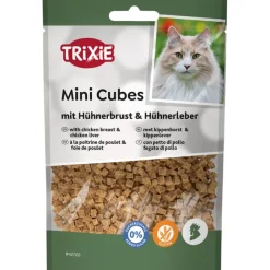 Kattgodis Mini Cubes med kycklingbröst och kycklinglever