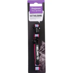 Katthalsband Belong Stripe Rosa