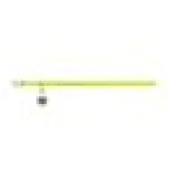 Katthalsband Läder Glamour Strass Lime