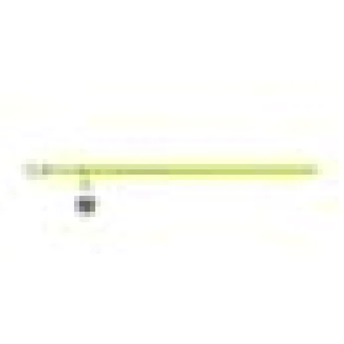 Katthalsband Läder Glamour Strass Lime