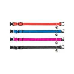 katthalsband Nylon med Saftyknäppe