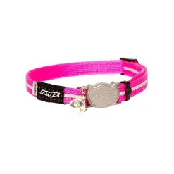 Katthalsband Rogz Alley cat rosa XS