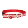 Katthalsband Rogz sparklecat dark red S