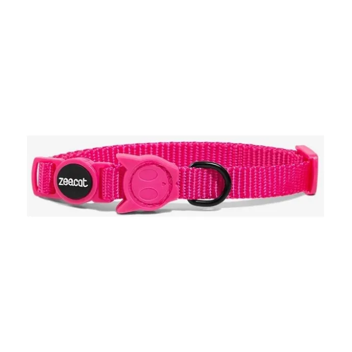 Katthalsband Rosa LED
