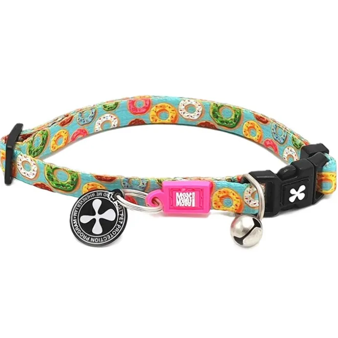 Katthalsnband Max&Molly med Smart ID Små Munkar