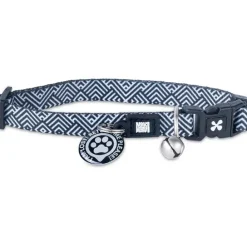 Katthalsnband Max&Molly med Smart ID Mykonos Black