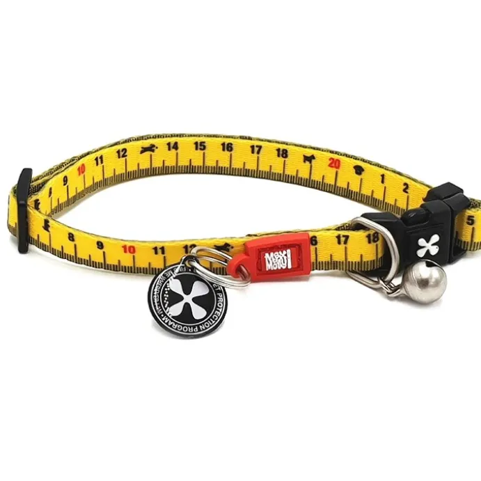 Katthalsnband Max&Molly med Smart ID Linjal