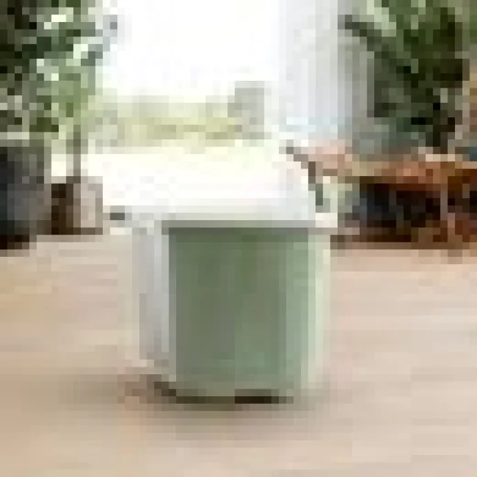 Kattlåda Hop In Botanical green